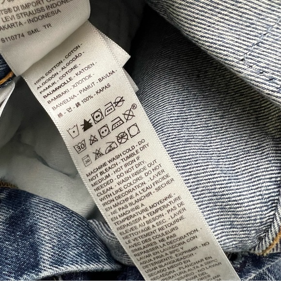 Levi’s x AMBUSH Baggy Jeans Medium Indigo Unisex Size 26x31 Gender Neutral NEW - Picture 13 of 15